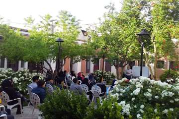 آغوش باز خانه هنرمندان خمینی شهر به روی  فعالان فرهنگی ادبی